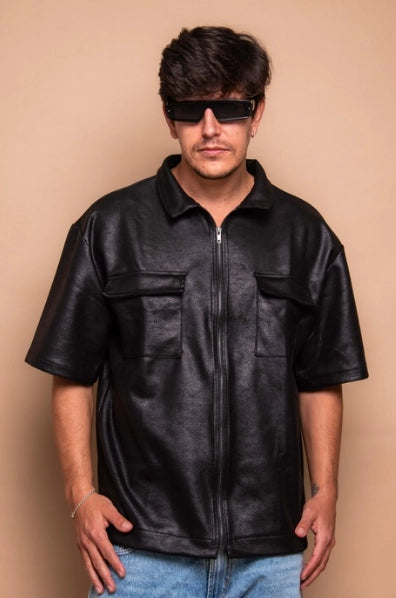 CAMISA ECO CUERO